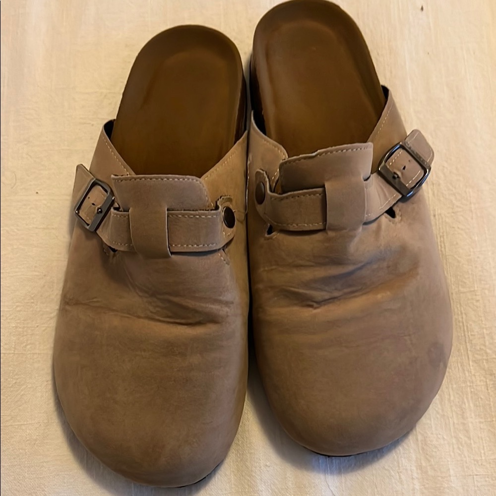 Slip On Beige Shoes